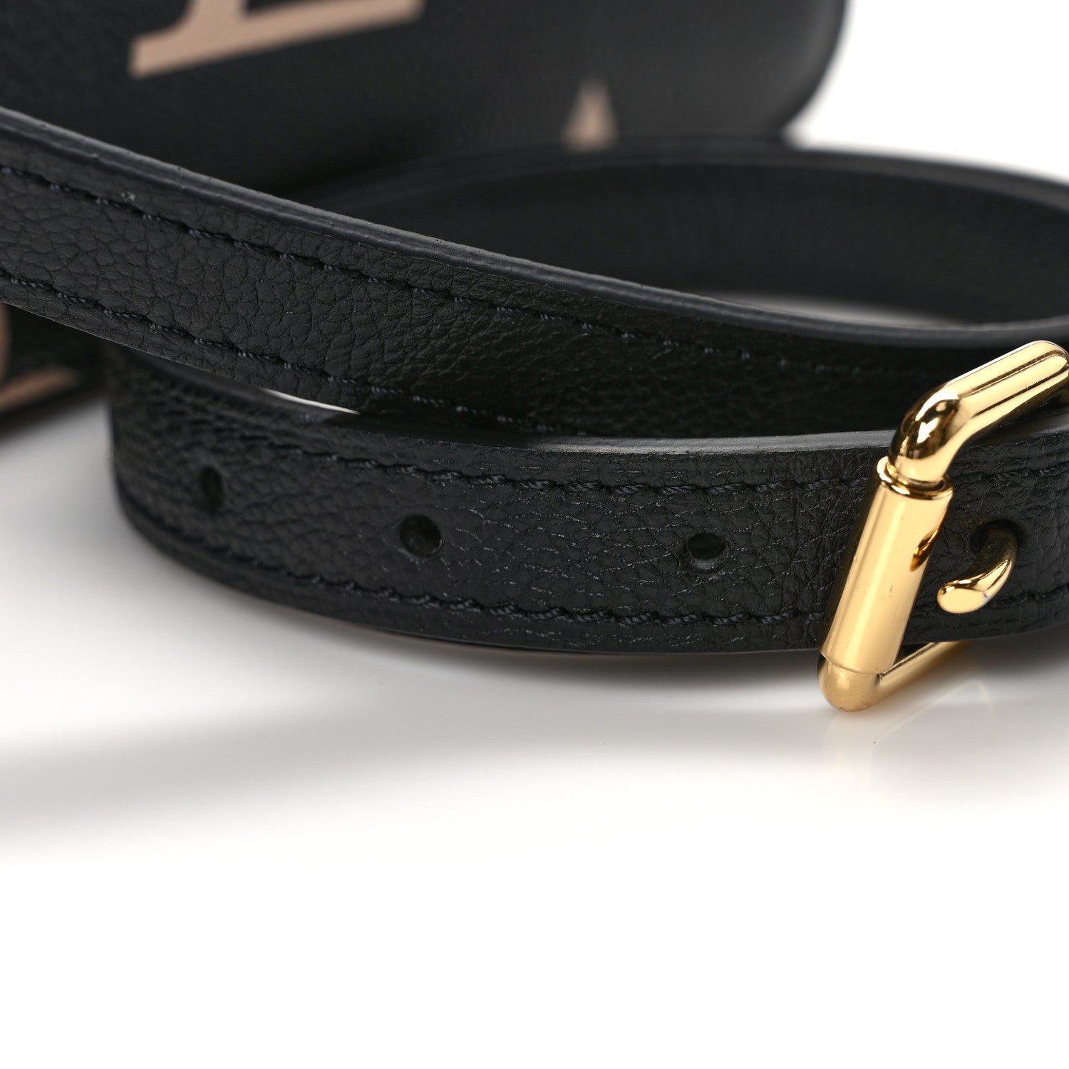 Louis Vuitton Empreinte Monogram Giant Pochette Metis Black Beige 10 of 11