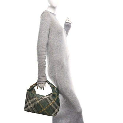 Burberry Canvas Peg Medium Duffle Bag Ivy 2 of 9