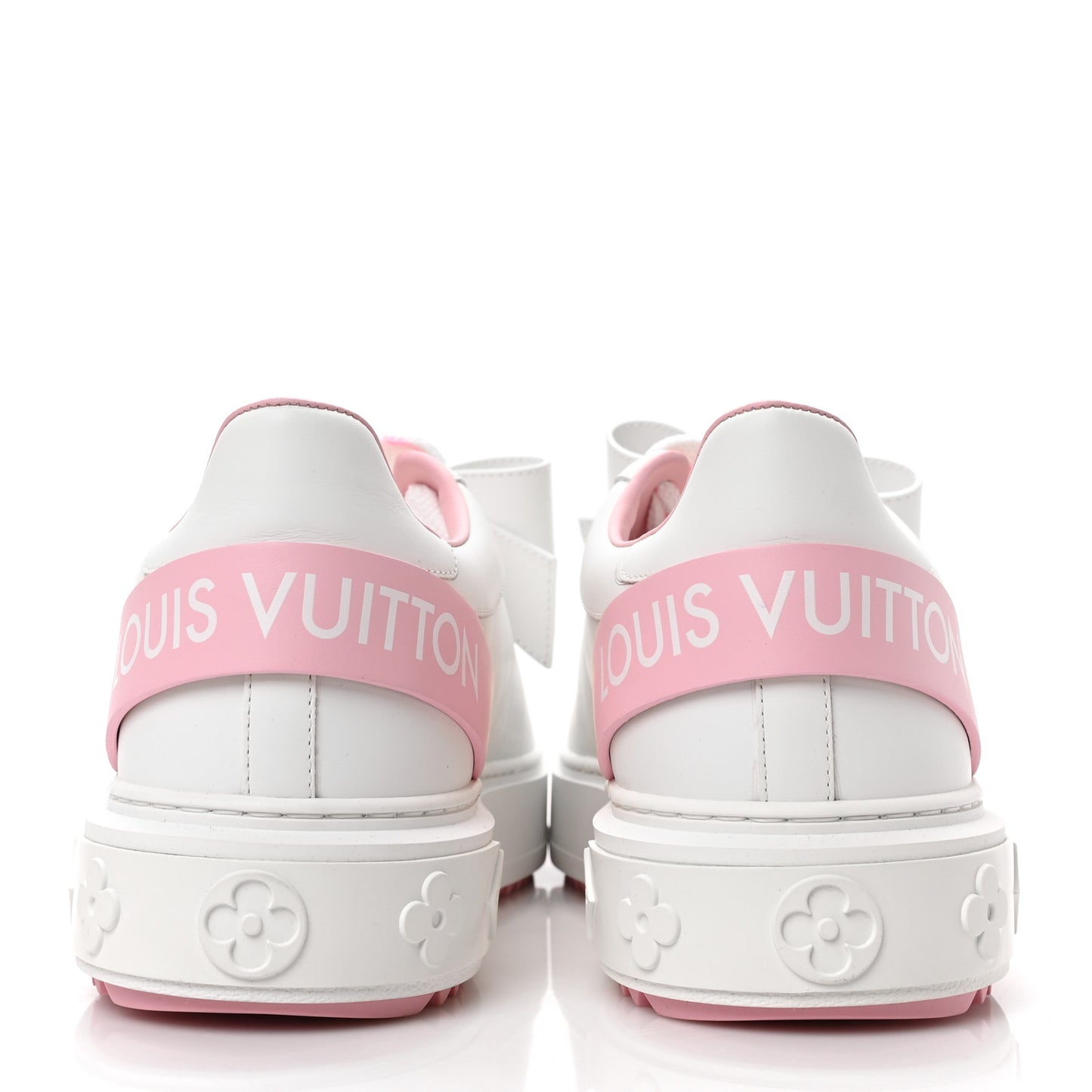 Time Out Bow Sneakers 41 White Pink