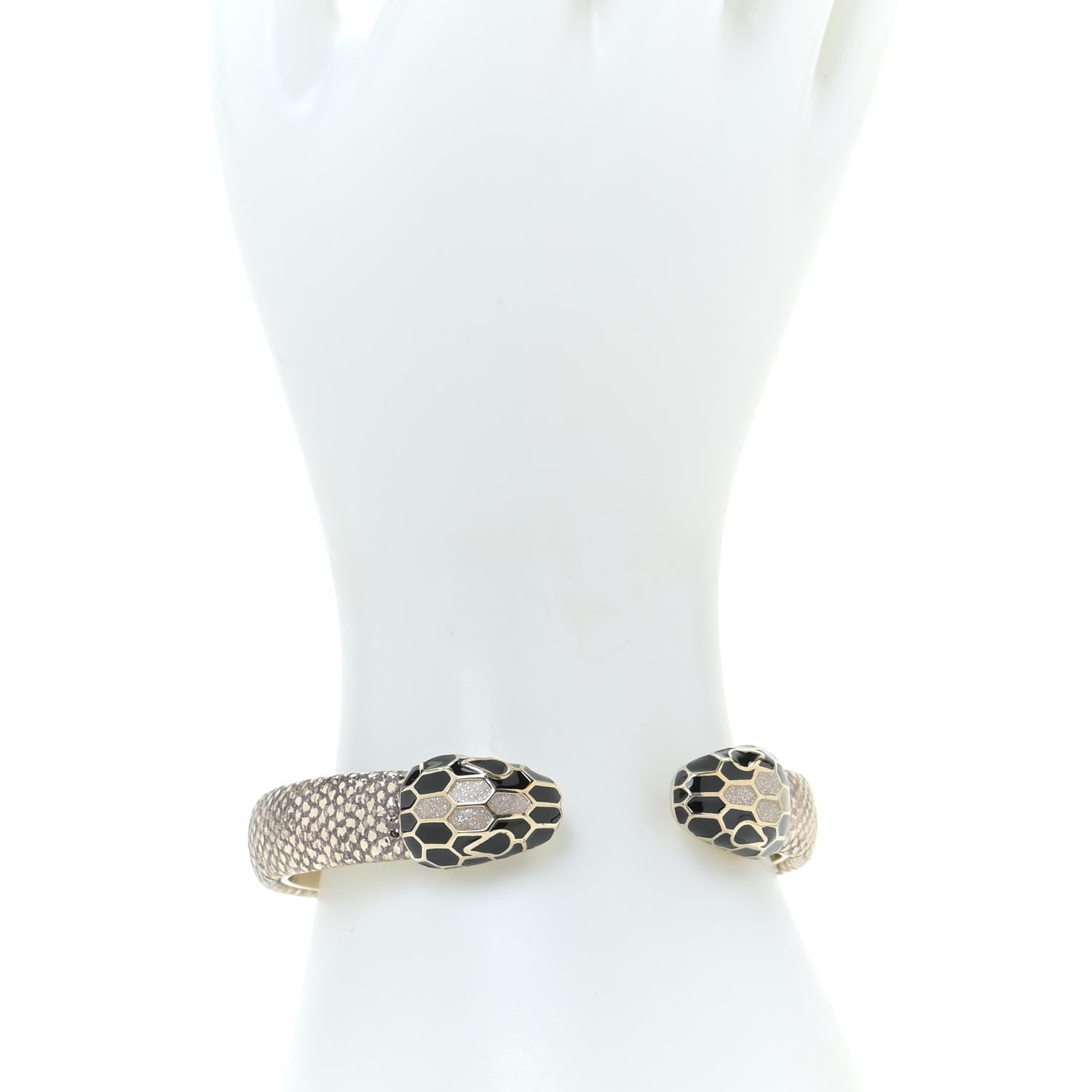 Bulgari Metallic Karung Serpenti Forever Bracelet 2 of 8