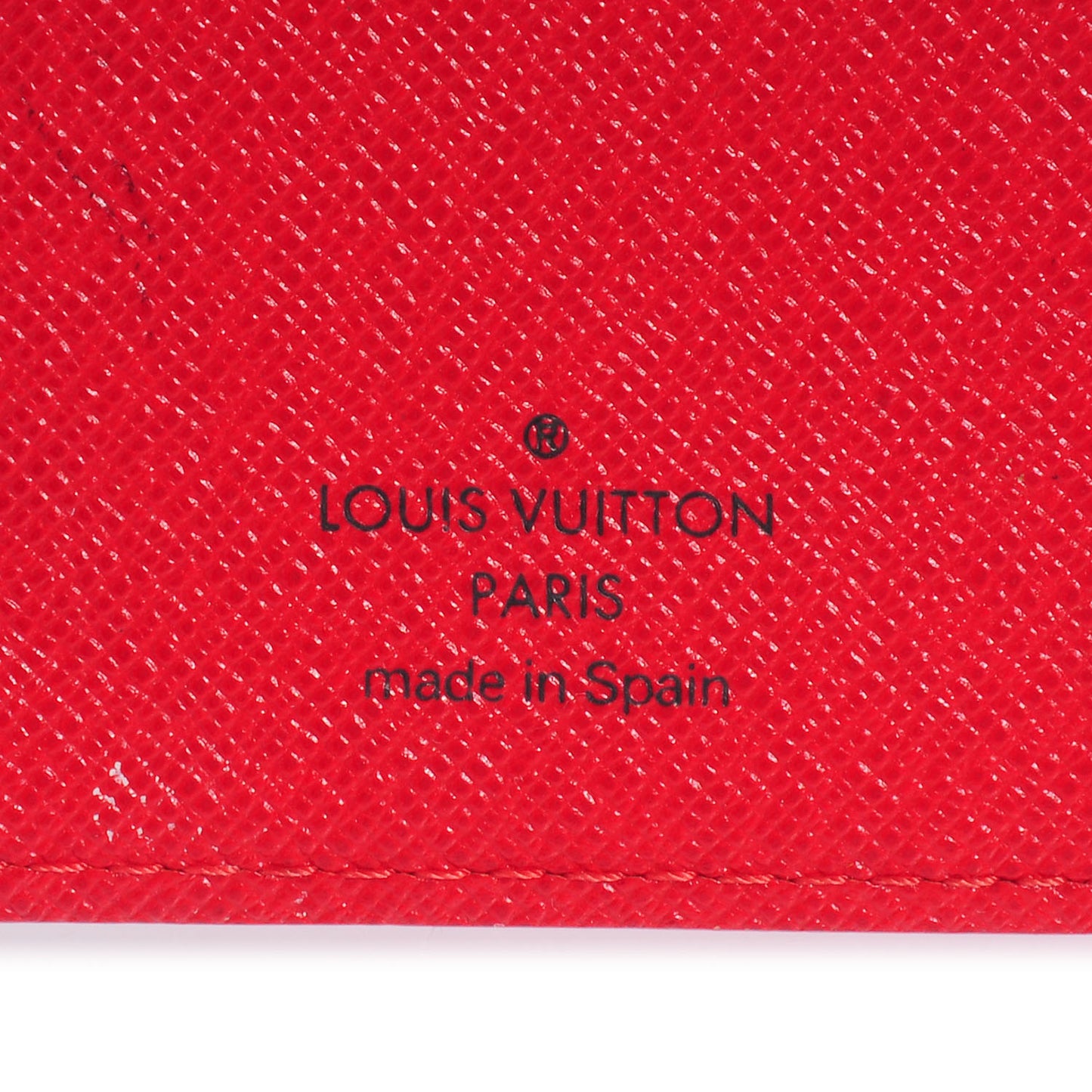 Epi Small Ring Agenda Rouge