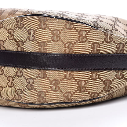Gucci Monogram Medium GG Twins Hobo Dark Brown 9 of 13