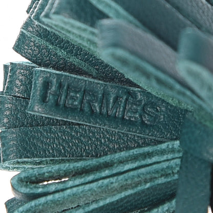 Hermes Milo Lambskin Notebook Page Marker Carmencita GM Malachite 3 of 5