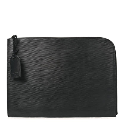 Louis Vuitton Epi Pochette Jour GM Black 1 of 12
