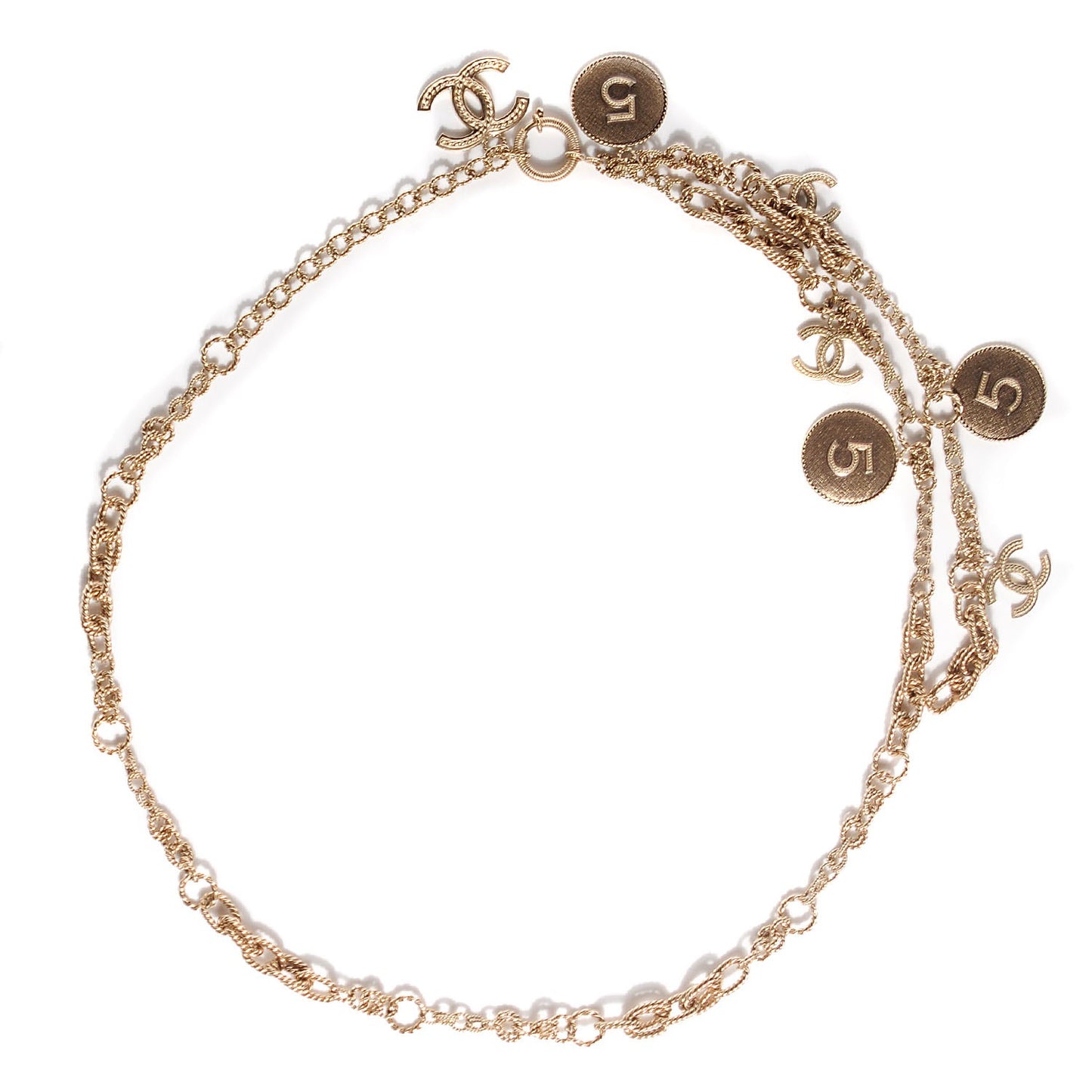 N°5 CC Chain Belt Gold
