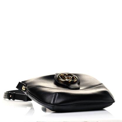 Gucci Calfskin Medium Arli Shoulder Bag Black 3 of 5