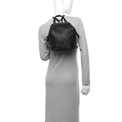 Chanel Calfskin Stitched Frame Backpack Black 2 of 10