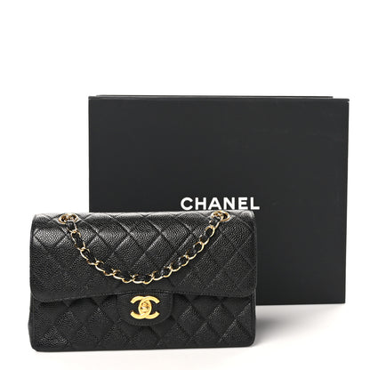 Chanel Caviar Quilted Small Double Flap Black 12 of 12