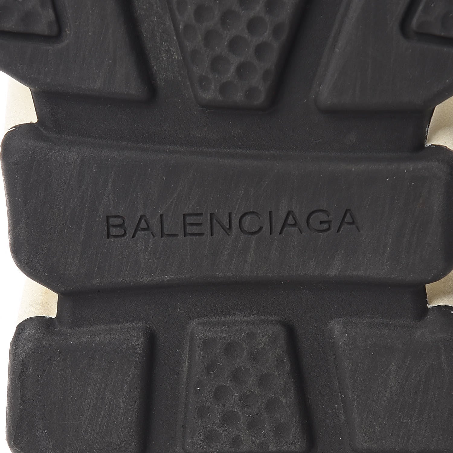 Balenciaga Neoprene Knit Womens Speed Sneakers 37 Black White 8 of 9