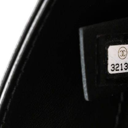 Chanel Calfskin Quilted CC Uniform Flap Belt Bag Black 7 of 10