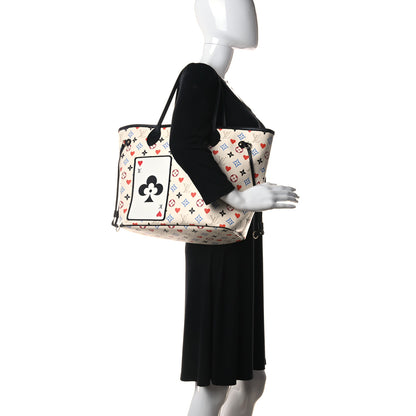 Louis Vuitton Game On Neverfull MM White 2 of 11