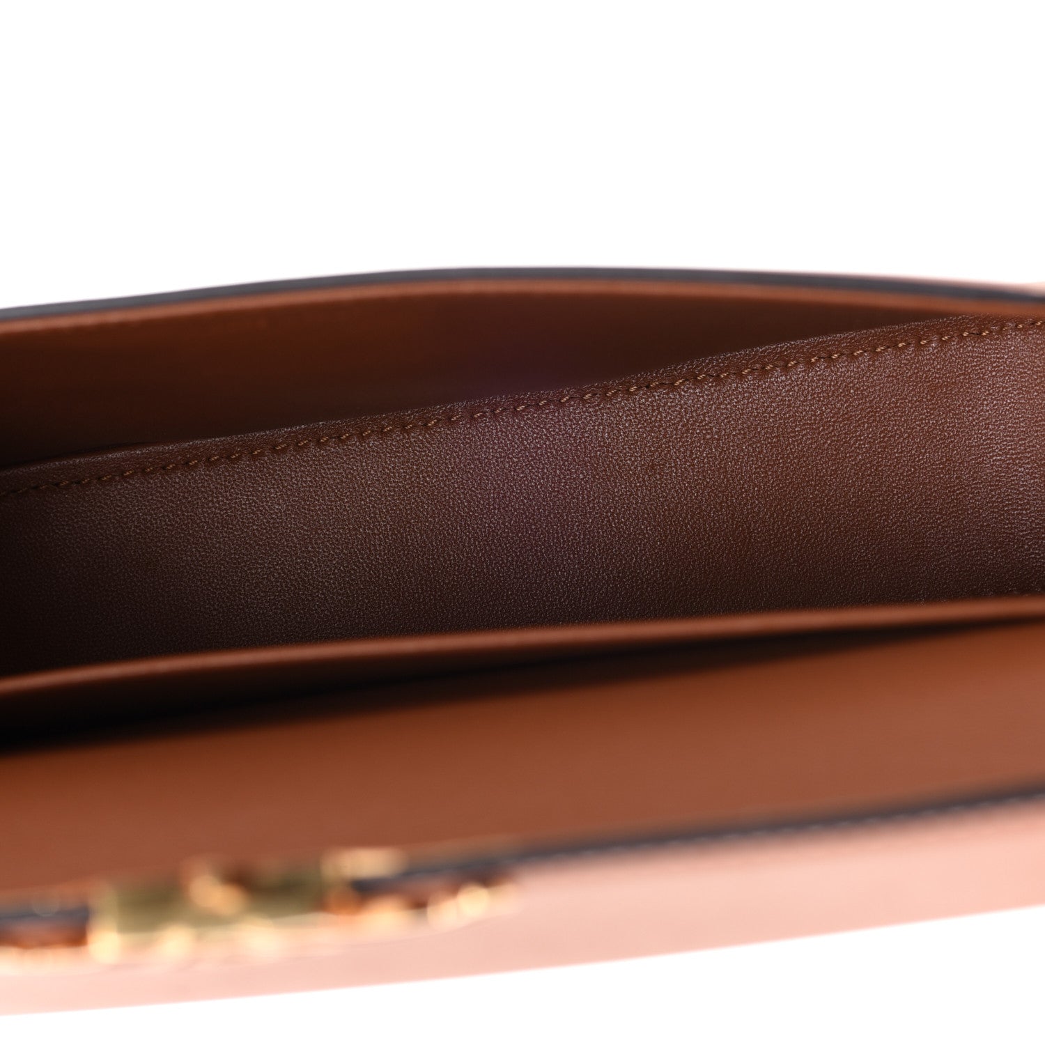 Celine Natural Calfskin Triomphe Shoulder Bag Tan 5 of 8