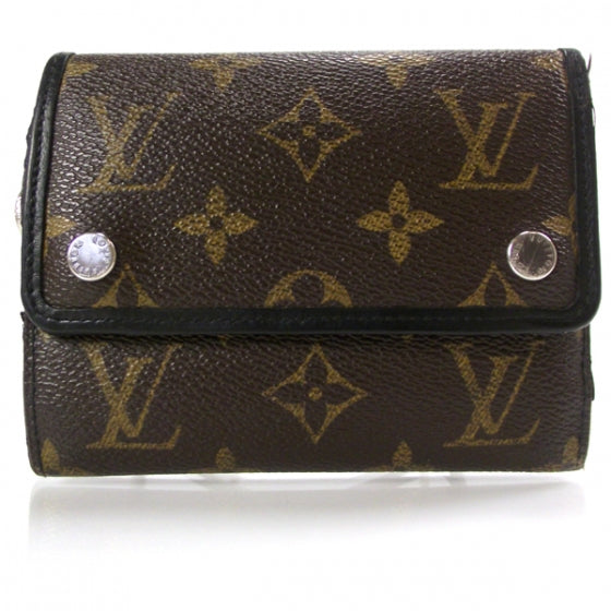 Louis Vuitton Monogram Macassar Compact Wallet 1 of 8