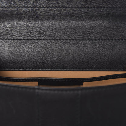 Delvaux Calfskin Mini Brillant Satchel Black 6 of 13