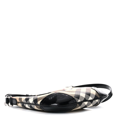 Burberry Supernova Check Small Dryden Crossbody Bag Black 4 of 14