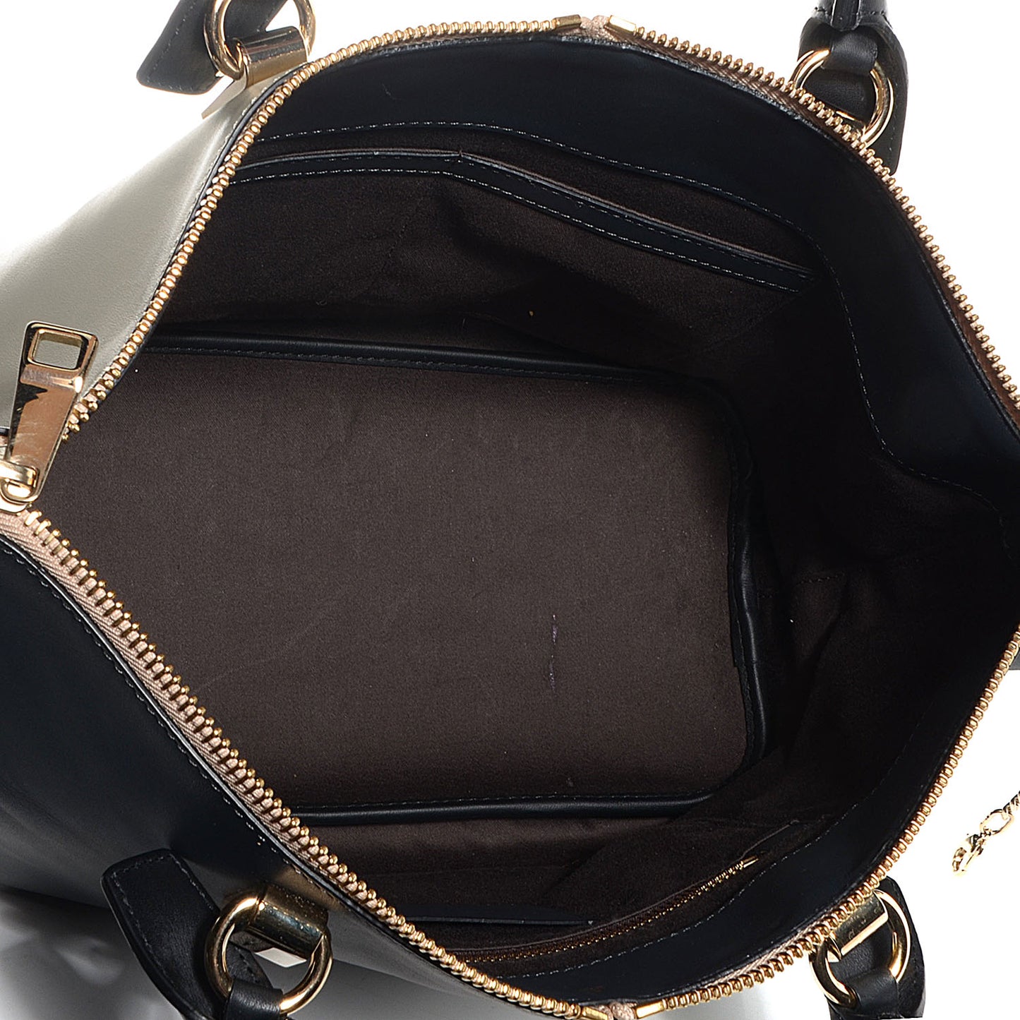 Smooth Calfskin Medium Baylee Tote Mushroom Black