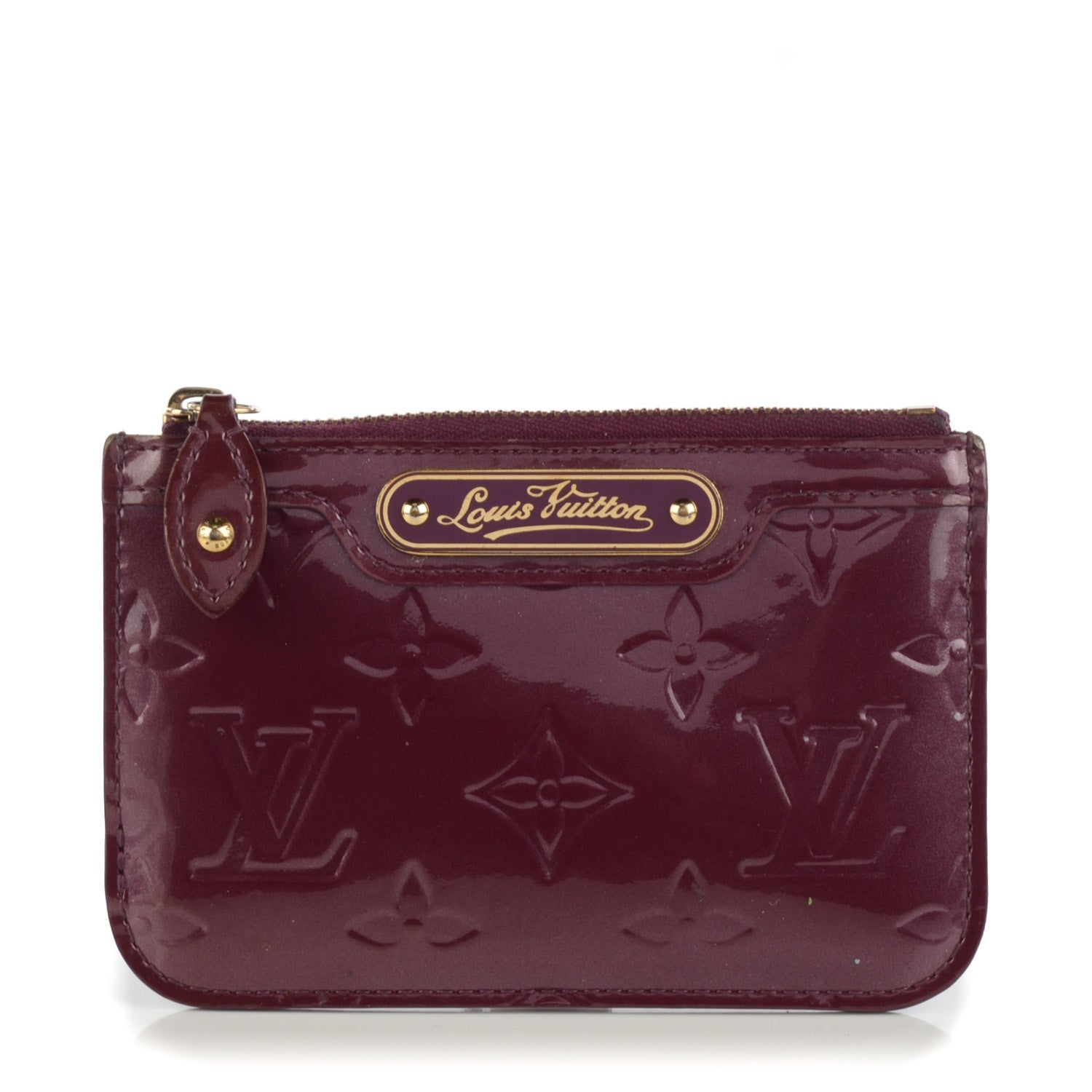 Louis Vuitton Vernis Key Pouch Violet 1 of 7