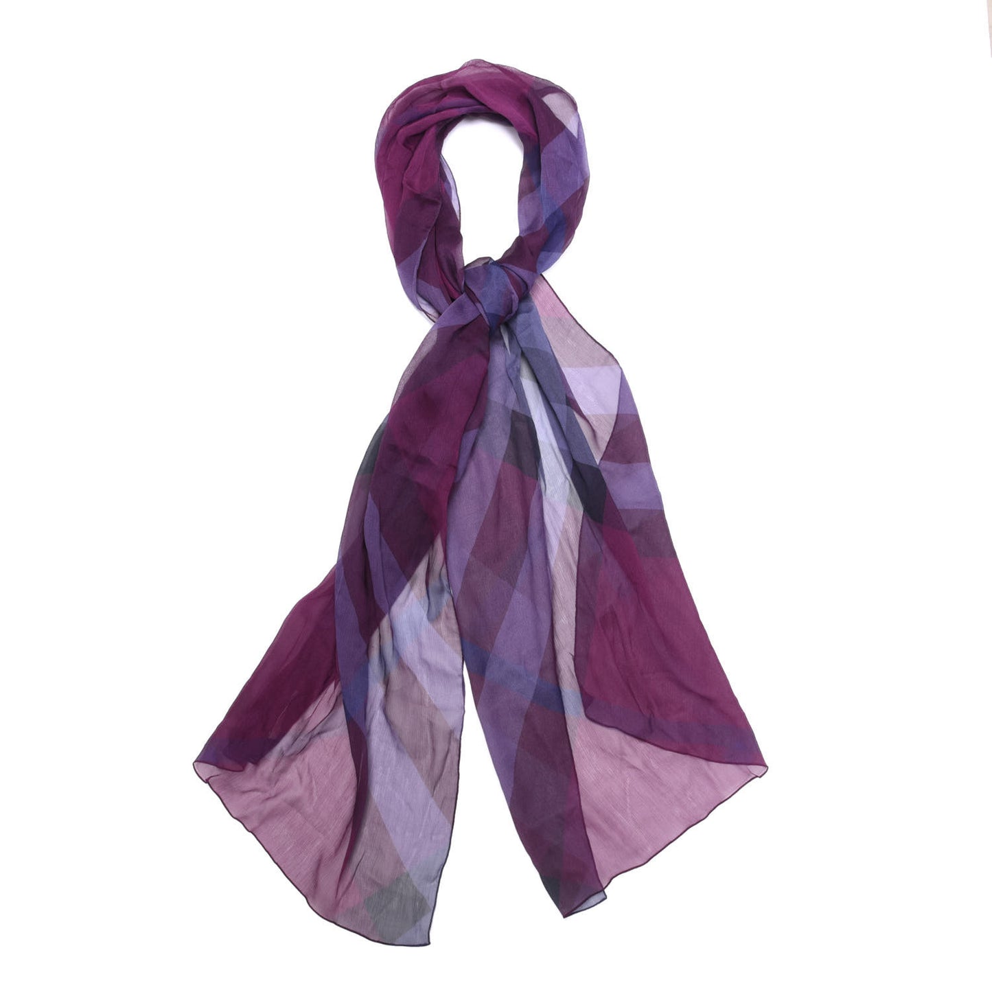 Silk Jardins D Hiver Scarf 90