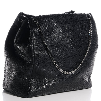 Chanel Python Large Tote Black 3 of 7