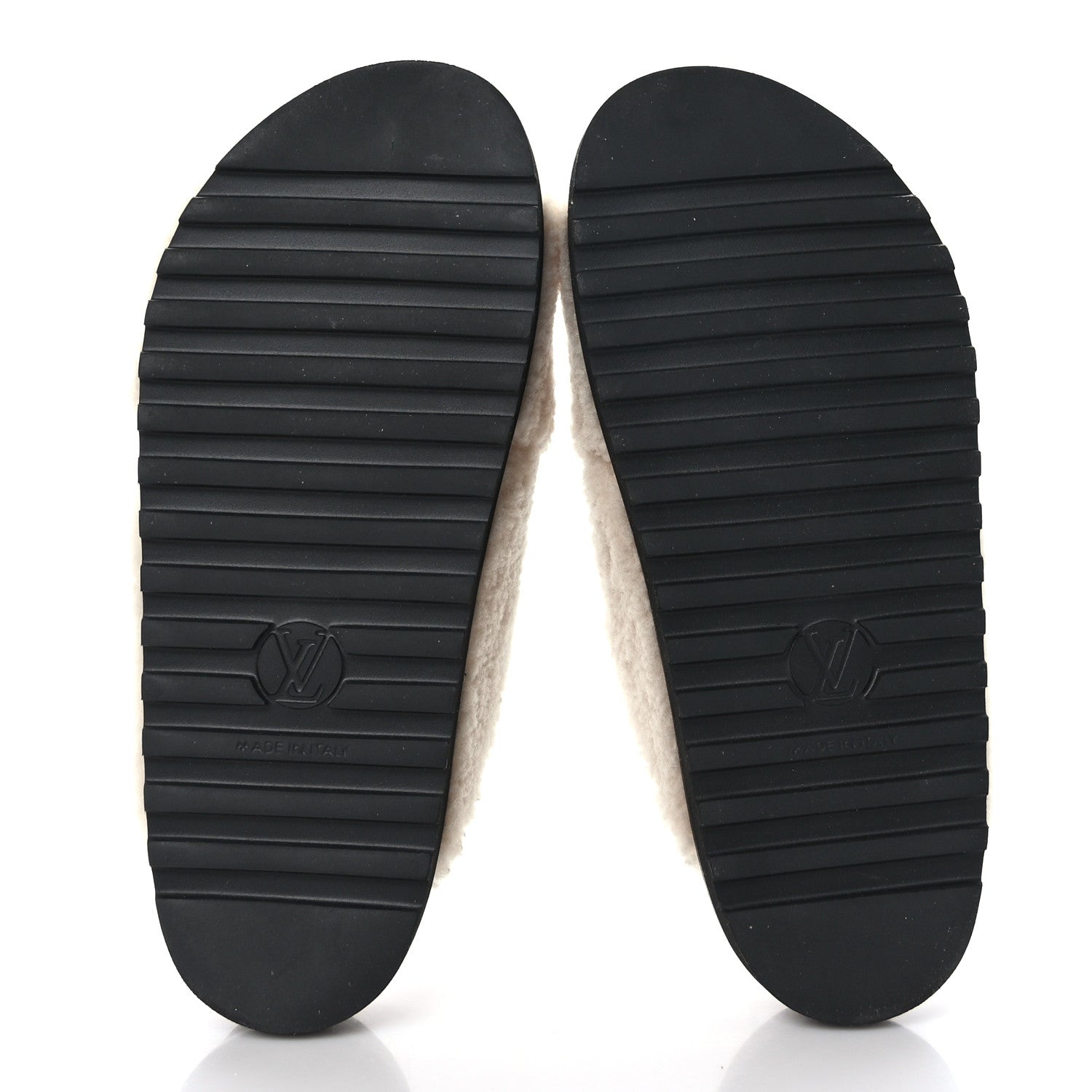 Louis Vuitton Shearling Paseo Flat Comfort Mule 37 Brown 5 of 8