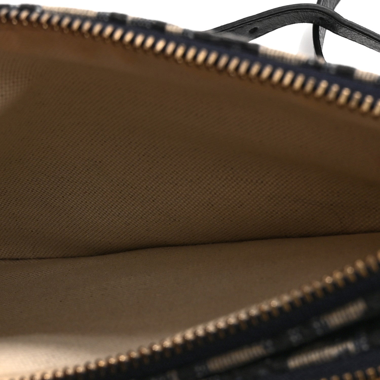 Christian Dior Oblique Saddle Pouch With Strap Navy Blue 5 of 12