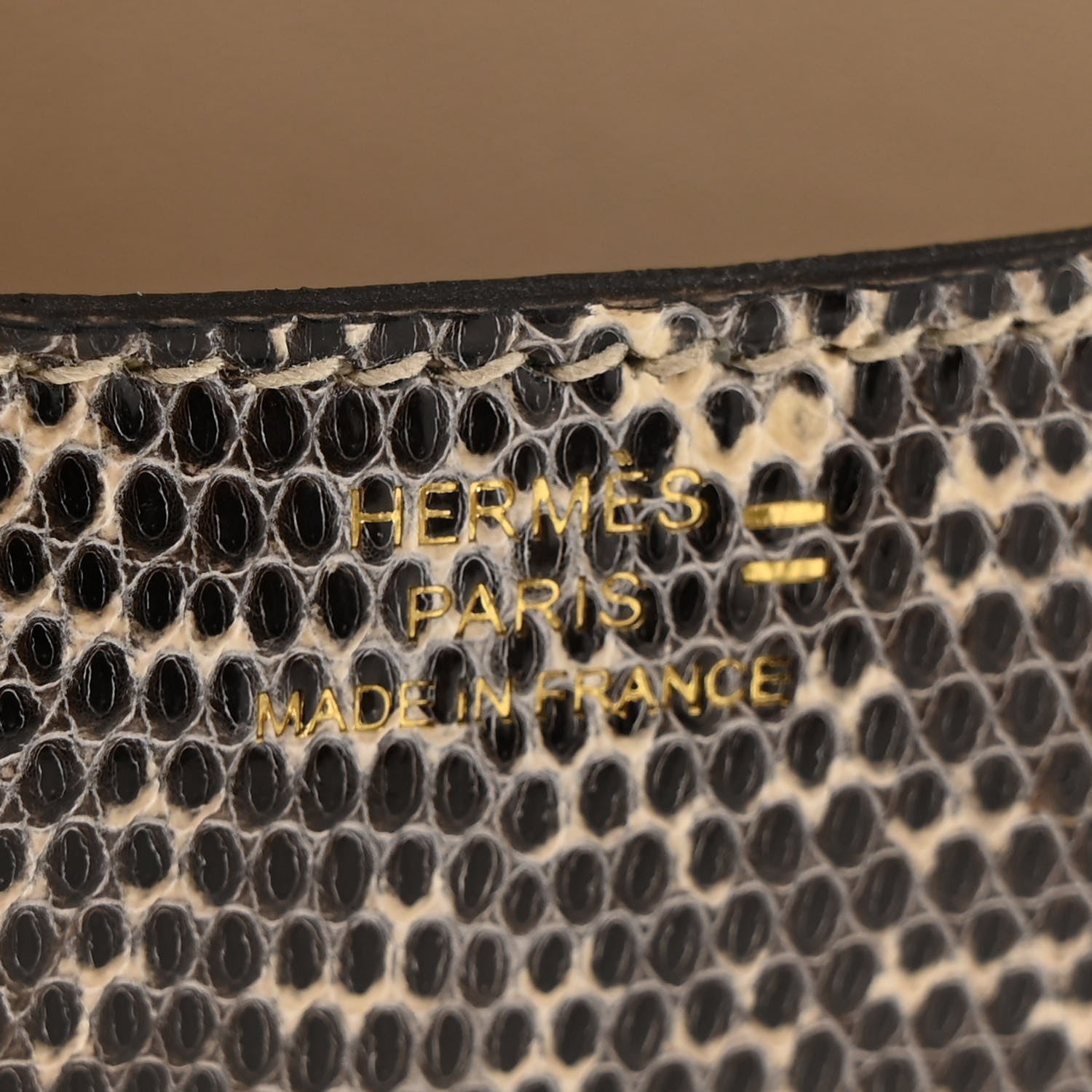Hermes Lizard Constance 18 Ombre 7 of 16