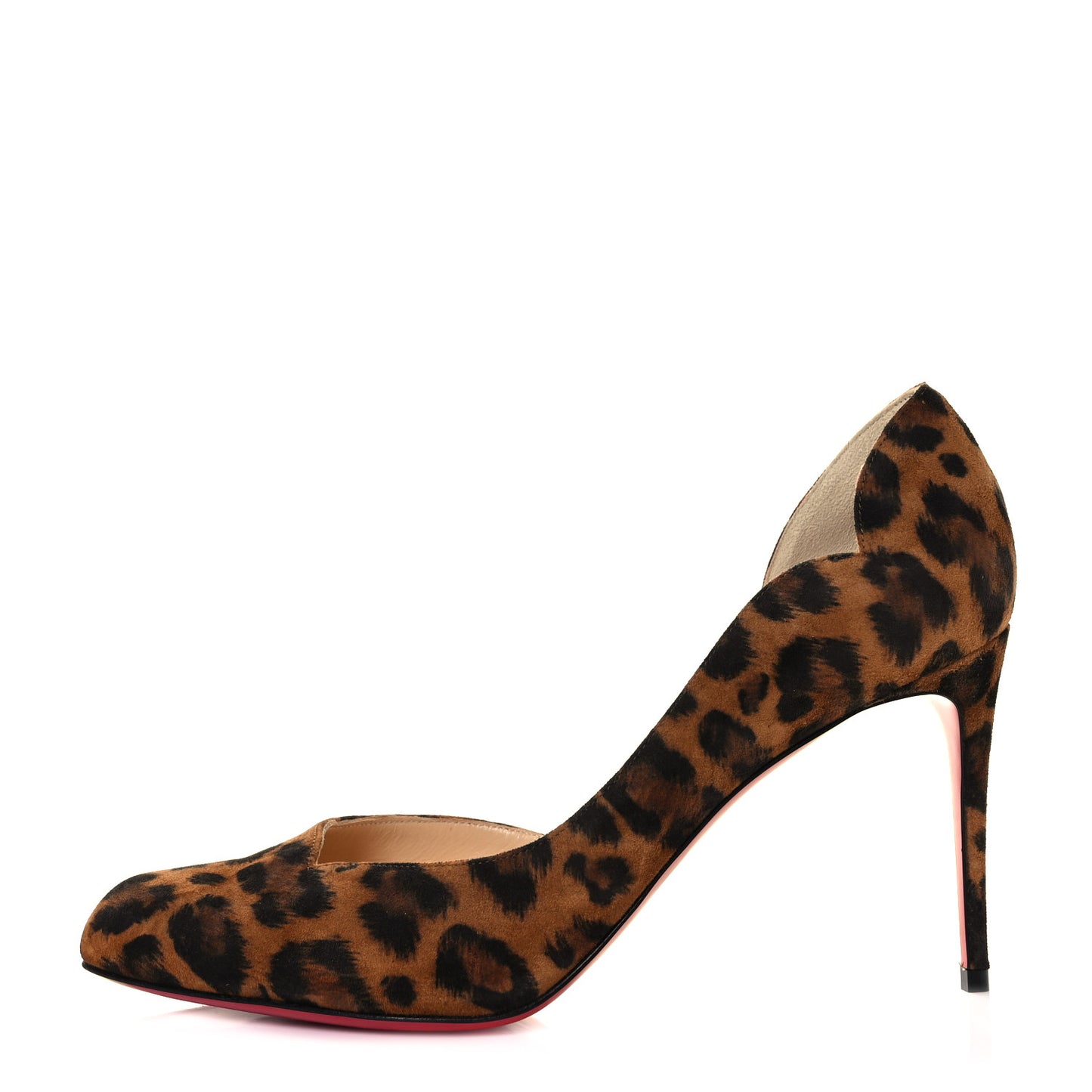 Veau Velours Kitty Round Chick 85 Pumps 41 Brown
