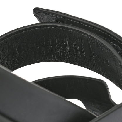 Hermes Calfskin Womens Chypre Sandals 36 Black 8 of 9