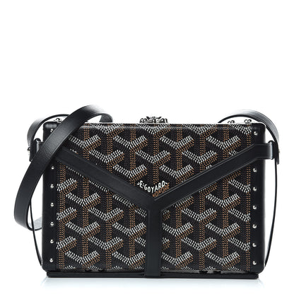 Goyard Goyardine Minaudiere Trunk Bag Black 1 of 11