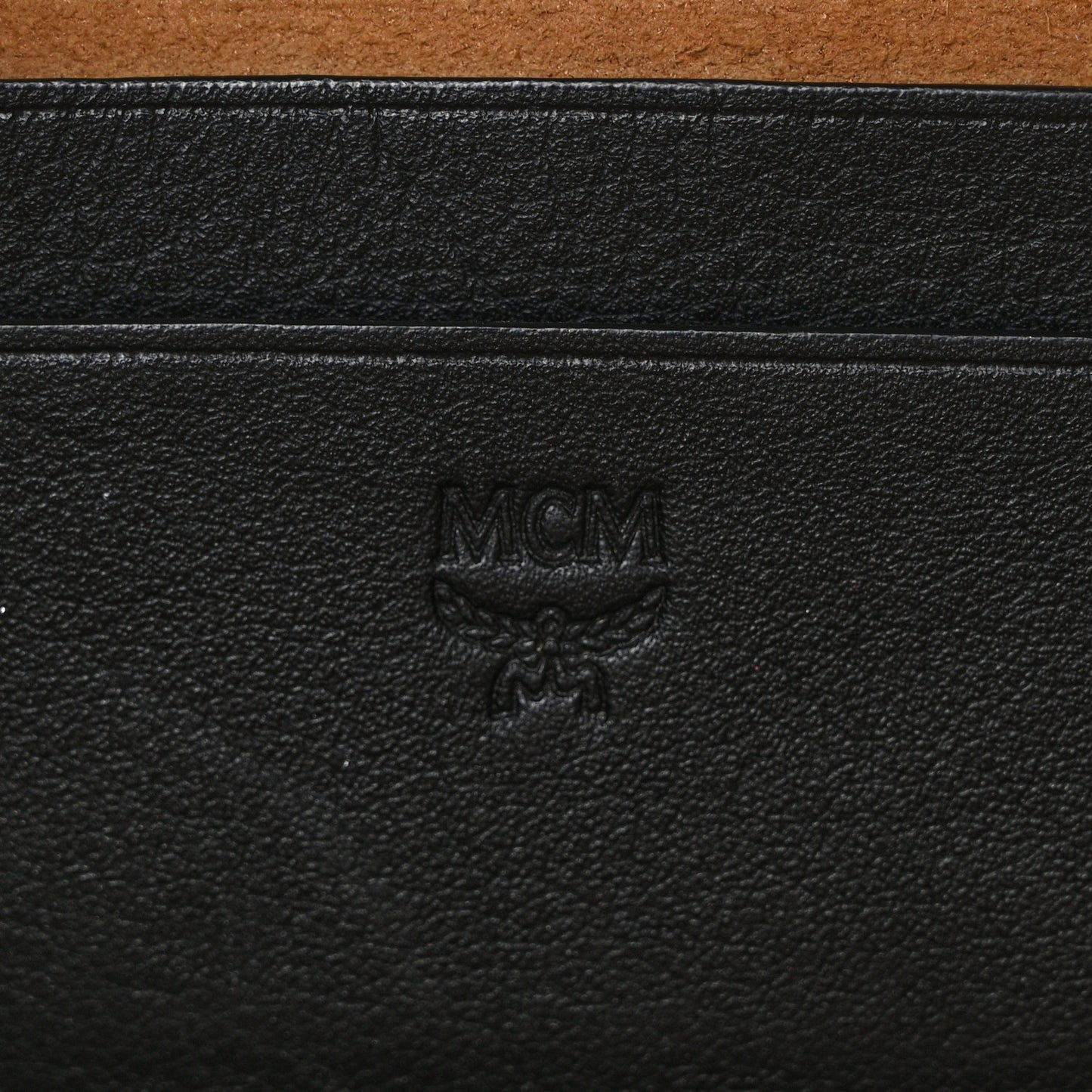 Calfskin Maxi Monogram Fursten Belt Bag Black