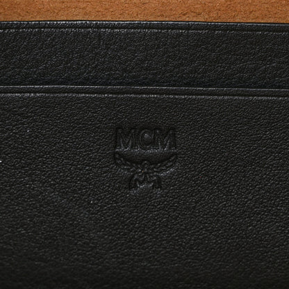 MCM Calfskin Maxi Monogram Fursten Belt Bag Black 6 of 14