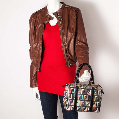 Fendi Zucca Spalmati FF Multicolor Forever Boston Black Multicolor 2 of 7