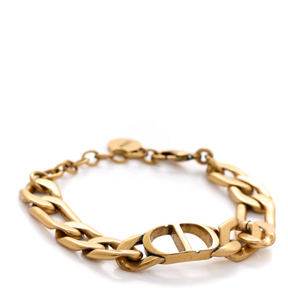 Christian Dior Metal Danseuse Etoile Chain Bracelet Gold 1 of 4