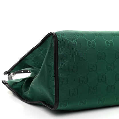 Gucci Econyl Nylon Monogram Large Off The Grid Tote Bag Scrabble Green Black 9 of 10