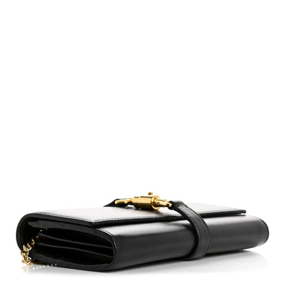 Gucci Calfskin Jackie 1961 Chain Wallet Black 3 of 12