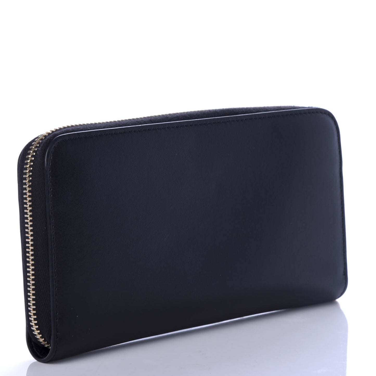 Vitello Liberty Lucido F is Fendi Zip Around Wallet Black
