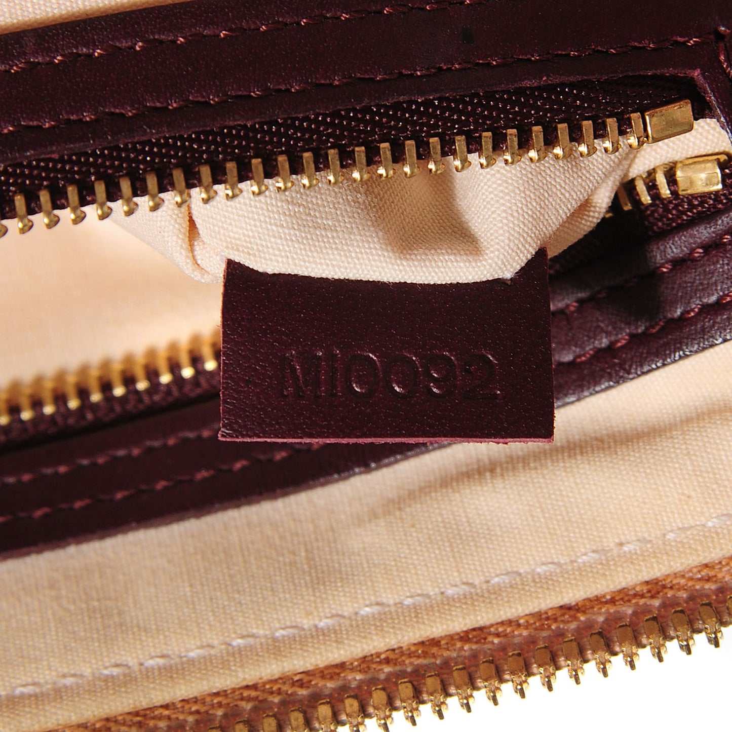 Mini Monogram Alma Long Cherry