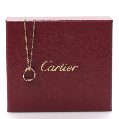 Cartier 18K Pink Yellow White Gold Baby Trinity Pendant Necklace 7 of 7