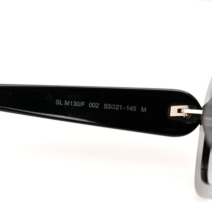 Saint Laurent Acetate Sunglasses SLM130 Black 7 of 9