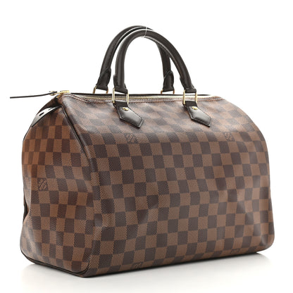 Louis Vuitton Damier Ebene Speedy 30 3 of 10