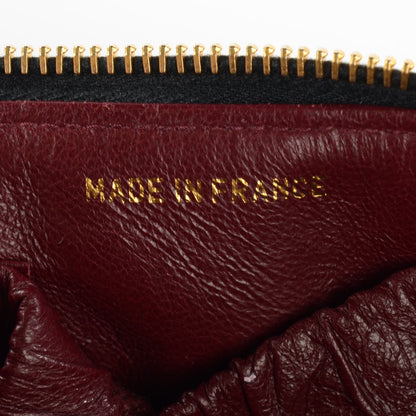 Chanel Lambskin Quilted Vanity Cosmetic Case Black 7 of 9