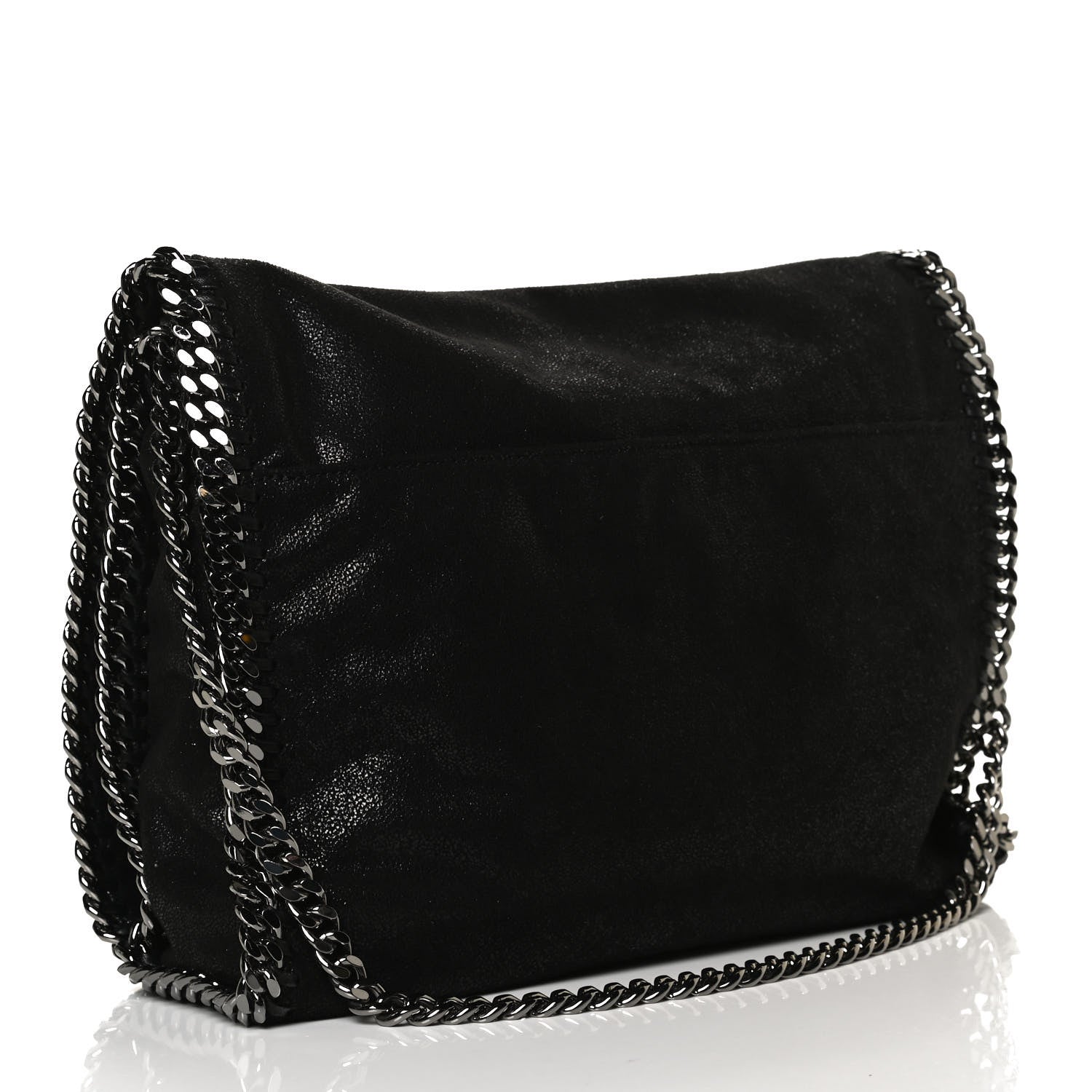 Stella McCartney Shaggy Deer Falabella Messenger Black 3 of 14