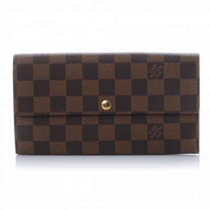 Louis Vuitton Damier Ebene Sarah Wallet 1 of 7