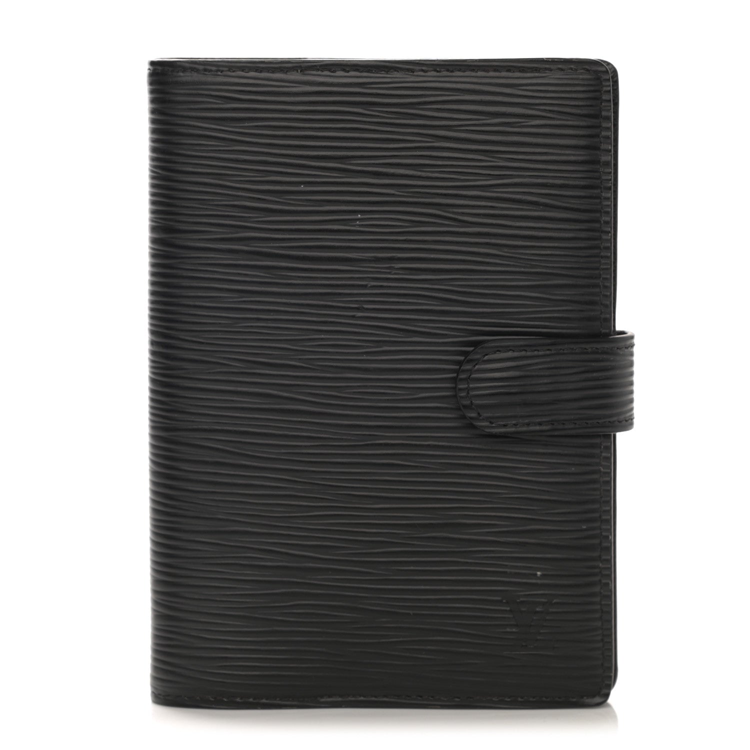 Louis Vuitton Epi Small Ring Agenda Cover Black 1 of 7