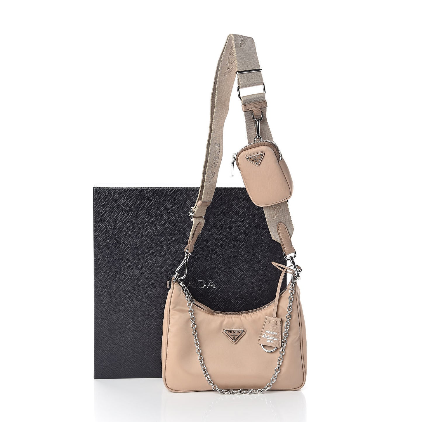 Nylon Re-Edition 2005 Shoulder Bag Cammeo