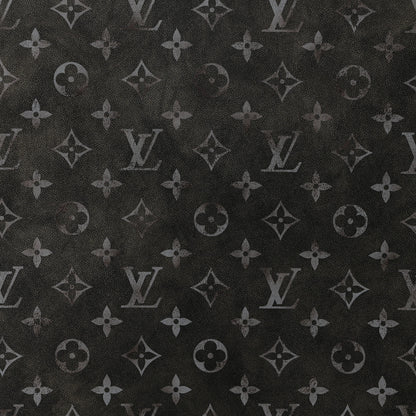 Louis Vuitton Brushed Monogram Rolling Trunk Black 6 of 8