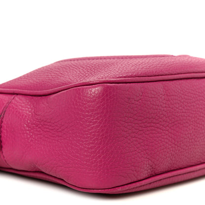 Gucci Cellarius Calfskin Small Soho Disco Bag Bright Bouganville 10 of 11