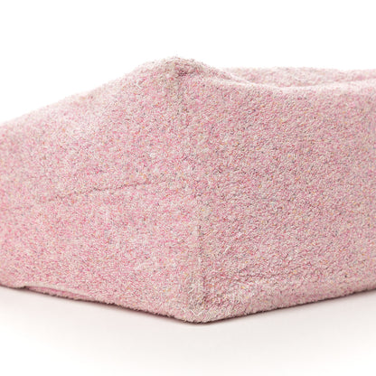 Chanel Terry Cotton CC Tote Pink 6 of 8