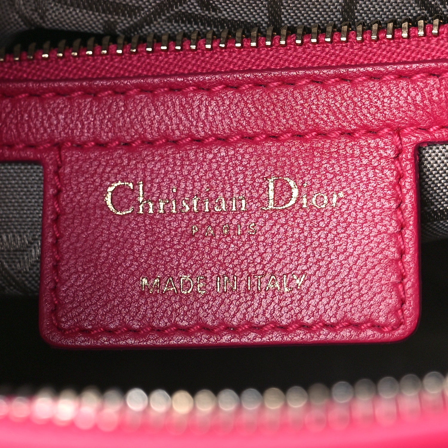 Christian Dior Lambskin Cannage Medium Lady Dior Pink 6 of 13
