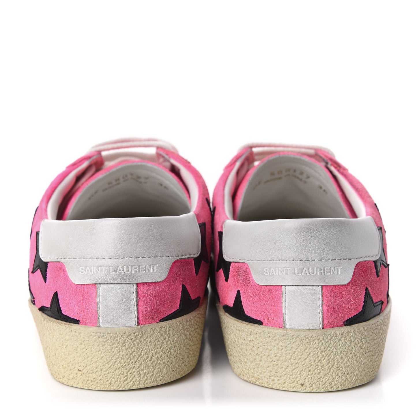 Suede Star Court Sneakers 36 Pink Black